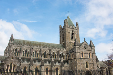 Fototapeta na wymiar Christchurch (Christ Church Cathedral) Dublin