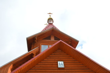 Купол сельского храма