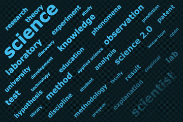 Obraz premium Science background