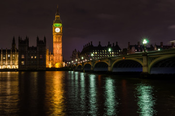 Fototapeta na wymiar Big Ben - UK Parliament