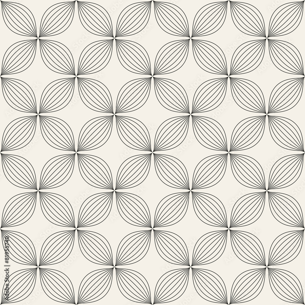 Wall mural universal different vector seamless pattern