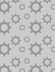 Gear background pattern