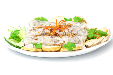 Banh cuon, Vietnamese steamed rice rolls