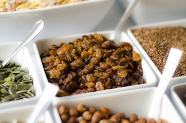 Frühstücksbuffet im Hotel / Restaurant