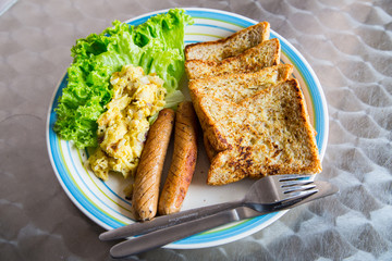 Thai style breakfast