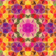 Colorful Mosaic Pattern. Vector Background