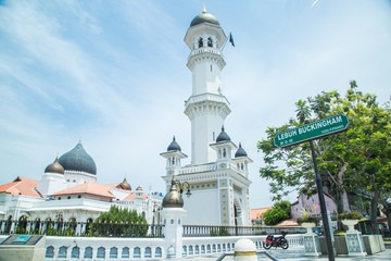 Fototapeta na wymiar Kapitan keling mosque