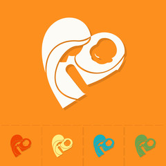 Happy Mothers Day Icon