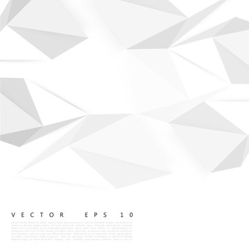 Vector background abstract polygon triangles.