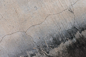 Aged grunge abstract concrete texture with dents and cracked