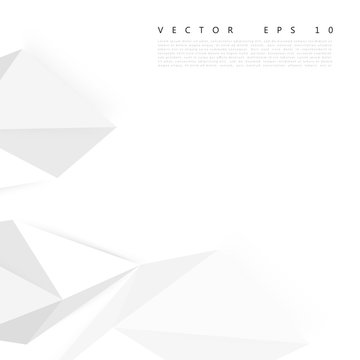 Vector background abstract polygon triangles.