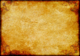 vintage peper background with space