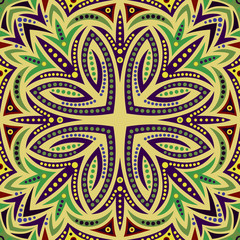 Abstract colorful seamless vector background