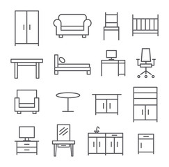Furniture icons