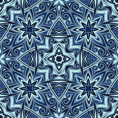 Abstract colorful seamless vector background