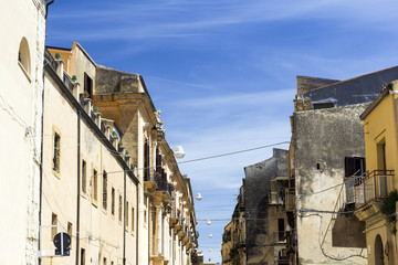 Fototapeta na wymiar Old town of Agrigento