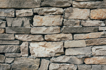 Background of stone wall texture
