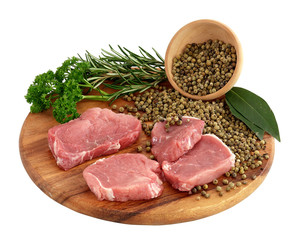 Filetto di suino al pepe verde