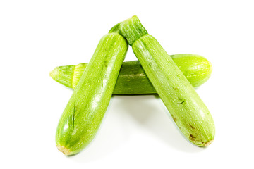 Frische Grüne Zucchini