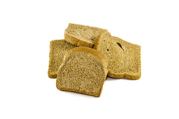 Frisch Gebackene Toast Brot Scheiben