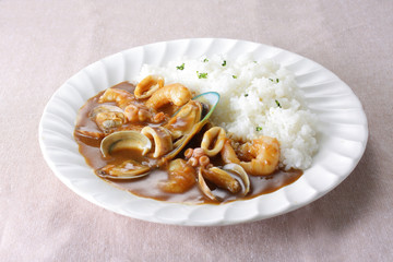 シーフードカレー