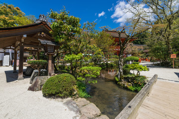 京都　上賀茂神社　御手洗川