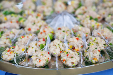 assortment Appetizers and finger food