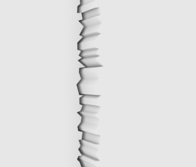 地割れのイメージ