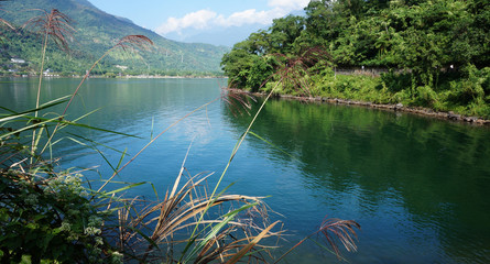 Liyu Lake in Taiwan.