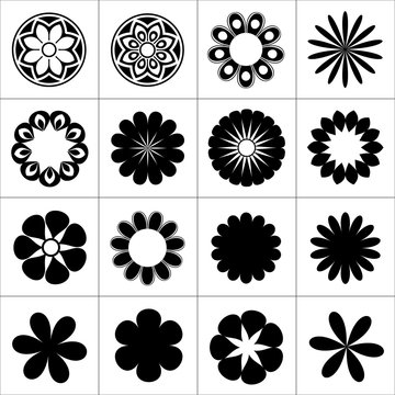 Flower icons