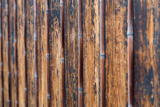 bamboo wall, Japanese Style