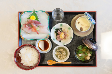 Lunch set Japanese food