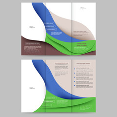 Abstract brochure template