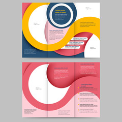 Abstract brochure template