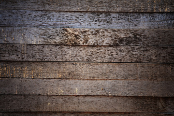 Textured pattern background of Grunge wooden wall