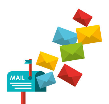 e-mail concept