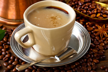 Black coffee