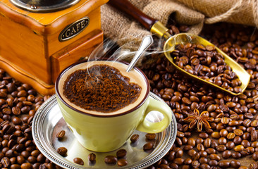 Black coffee