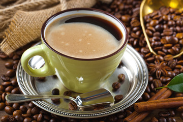 Black coffee