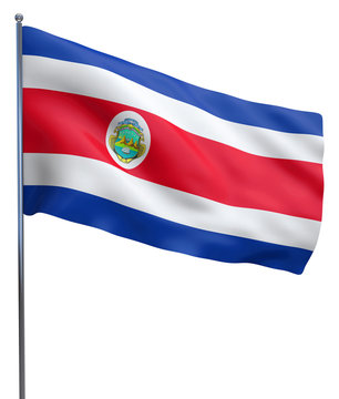 Costa Rica Flag Image