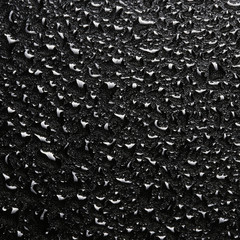 drops on the glass
