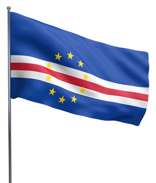 Cape Verde Flag Image