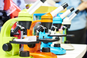 Microscopes for children in school
