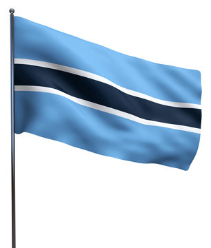 Botswana Flag Image