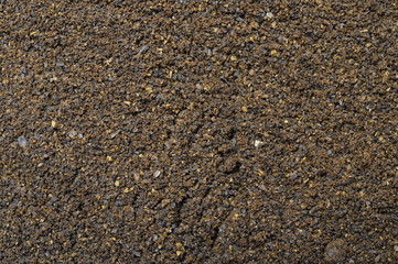 Ground coffee for background