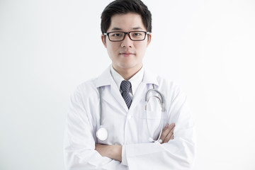 Doctor with stethoscope