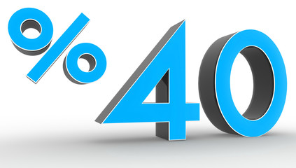 3d blue discount collection - 40 percent