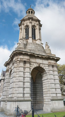 Fototapeta na wymiar The Campanile of Trinity College Dublin