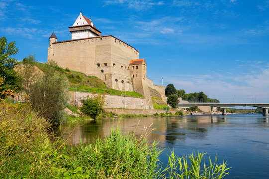 Narva fortress. Estonia, EU