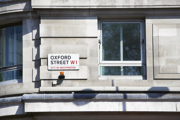 Oxford Street sign